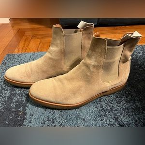 Common Projects Suede Chelsea Boots, Size 41